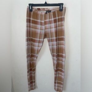 Plaid tights